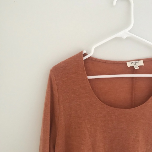 Umgee Tops - Rust Umgee Long Sleeve Tunic